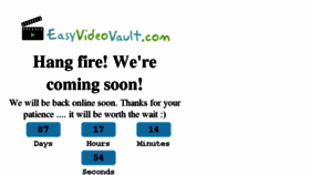 What Easyvideovault.com website looked like in 2014 (9 years ago)