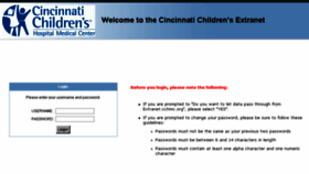 What Extranet.cchmc.org website looked like in 2014 (9 years ago)