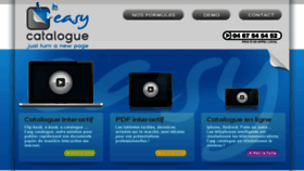 What Easy-catalogue.net website looked like in 2014 (9 years ago)