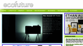 What Ecofuture.net website looked like in 2014 (9 years ago)