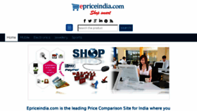 What Epriceindia.com website looked like in 2015 (9 years ago)
