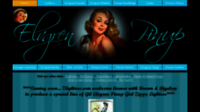 What Elvgrenpinup.com website looked like in 2015 (9 years ago)
