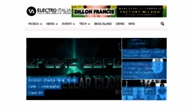 What Electroitalia.it website looked like in 2015 (9 years ago)