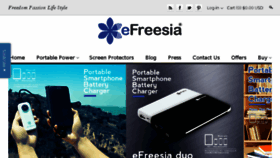 What Efreesia.com website looked like in 2015 (9 years ago)
