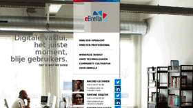 What Ebrella.com website looked like in 2015 (9 years ago)