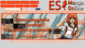 What Esmangaonline.com website looked like in 2015 (9 years ago)