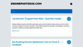 What Enginepartsrus.com website looked like in 2015 (9 years ago)