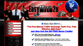 What Easyhits2u.com website looked like in 2015 (9 years ago)