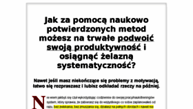 What Easyworksystem.pl website looked like in 2015 (9 years ago)