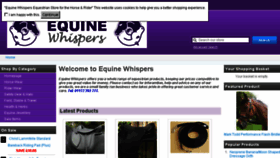 What Equinewhispers.co.uk website looked like in 2015 (9 years ago)