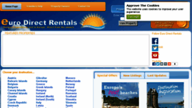 What Eurodirectrentals.co.uk website looked like in 2015 (9 years ago)