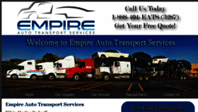 What Empireautotransportservices.com website looked like in 2015 (9 years ago)