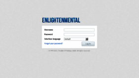 What Enlightenmentalhosting.com website looked like in 2015 (9 years ago)