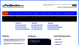 What Examsguru.net website looked like in 2015 (9 years ago)