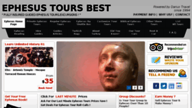 What Ephesustoursbest.com website looked like in 2015 (9 years ago)