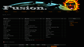 What Evefusion.com website looked like in 2015 (9 years ago)
