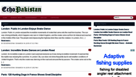 What Echopakistan.com website looked like in 2015 (9 years ago)