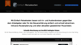 What Einfach-reisekosten.de website looked like in 2015 (9 years ago)