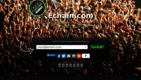 What Echain.com website looked like in 2015 (11 years ago)