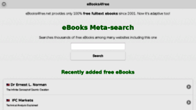What Ebooks4free.net website looked like in 2015 (9 years ago)