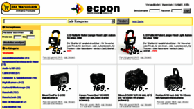 What Ecpon.de website looked like in 2015 (9 years ago)