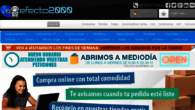 What Efecto2000.com website looked like in 2015 (9 years ago)
