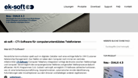 What Ek-soft.de website looked like in 2015 (9 years ago)
