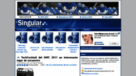 What Elsingular.com website looked like in 2015 (9 years ago)