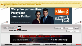 What Ezdunska.pl website looked like in 2015 (9 years ago)