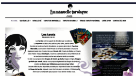What Emmanuelle-tarologue.com website looked like in 2015 (10 years ago)