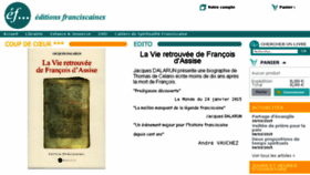 What Editions-franciscaines.com website looked like in 2015 (9 years ago)