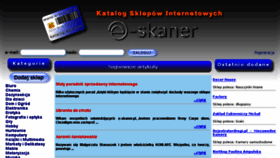 What E-skaner.pl website looked like in 2015 (8 years ago)