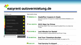 What Easyrent-autovermietung.de website looked like in 2015 (8 years ago)