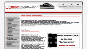 What Ebook-klick.de website looked like in 2015 (8 years ago)
