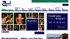 What Endsleighcareers.co.uk website looked like in 2015 (9 years ago)