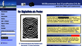 What Europoster24.de website looked like in 2015 (8 years ago)