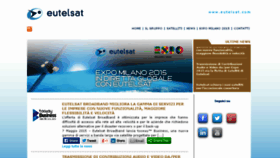 What Eutelsat.it website looked like in 2015 (8 years ago)