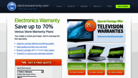 What Electronicwarranty.com website looked like in 2015 (8 years ago)