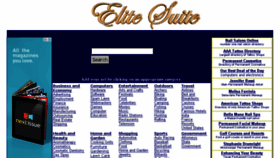 What Elitesuite.com website looked like in 2015 (8 years ago)