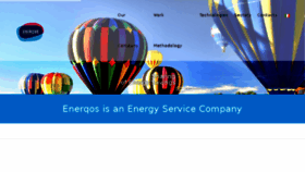 What Enerqos.com website looked like in 2015 (8 years ago)