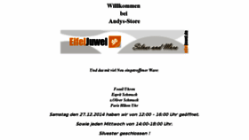 What Eifeljuwel.de website looked like in 2015 (8 years ago)