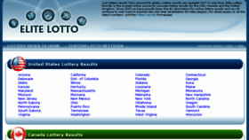 What Elite-lottery-results.com website looked like in 2015 (8 years ago)