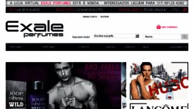 What Exaleperfumes.com.br website looked like in 2015 (8 years ago)