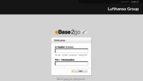 What Ebase2go.lufthansa.com website looked like in 2015 (8 years ago)