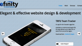 What Efinity.co.nz website looked like in 2015 (9 years ago)