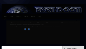 What Earthdoom.com website looked like in 2015 (8 years ago)