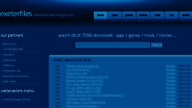 What Exeterfiles.com website looked like in 2015 (8 years ago)