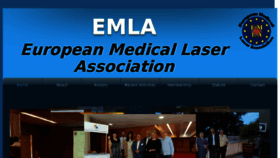 What Emla-medical.com website looked like in 2015 (8 years ago)