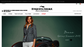 What Etiquetanegra.eu website looked like in 2015 (8 years ago)