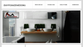 What Ewyposazeniedomu.pl website looked like in 2015 (8 years ago)